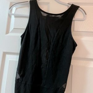 black bodysuit